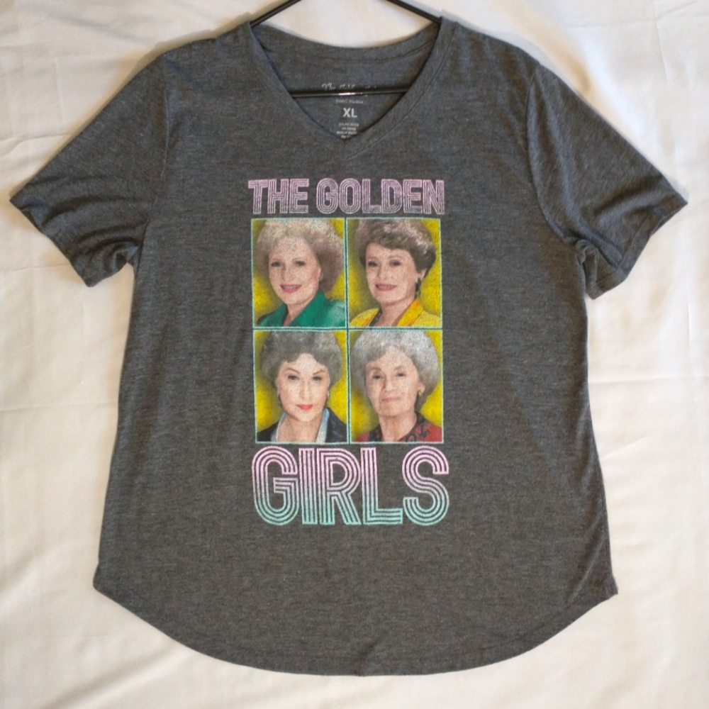 Women's Gray 80s Golden Girls T-Shirt